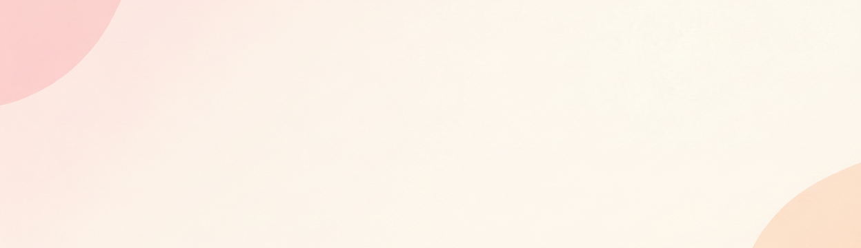 Gradient background transitioning from pink to beige