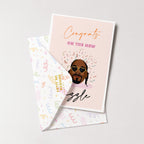 "Congrats On The New Hizzle" Greeting Card