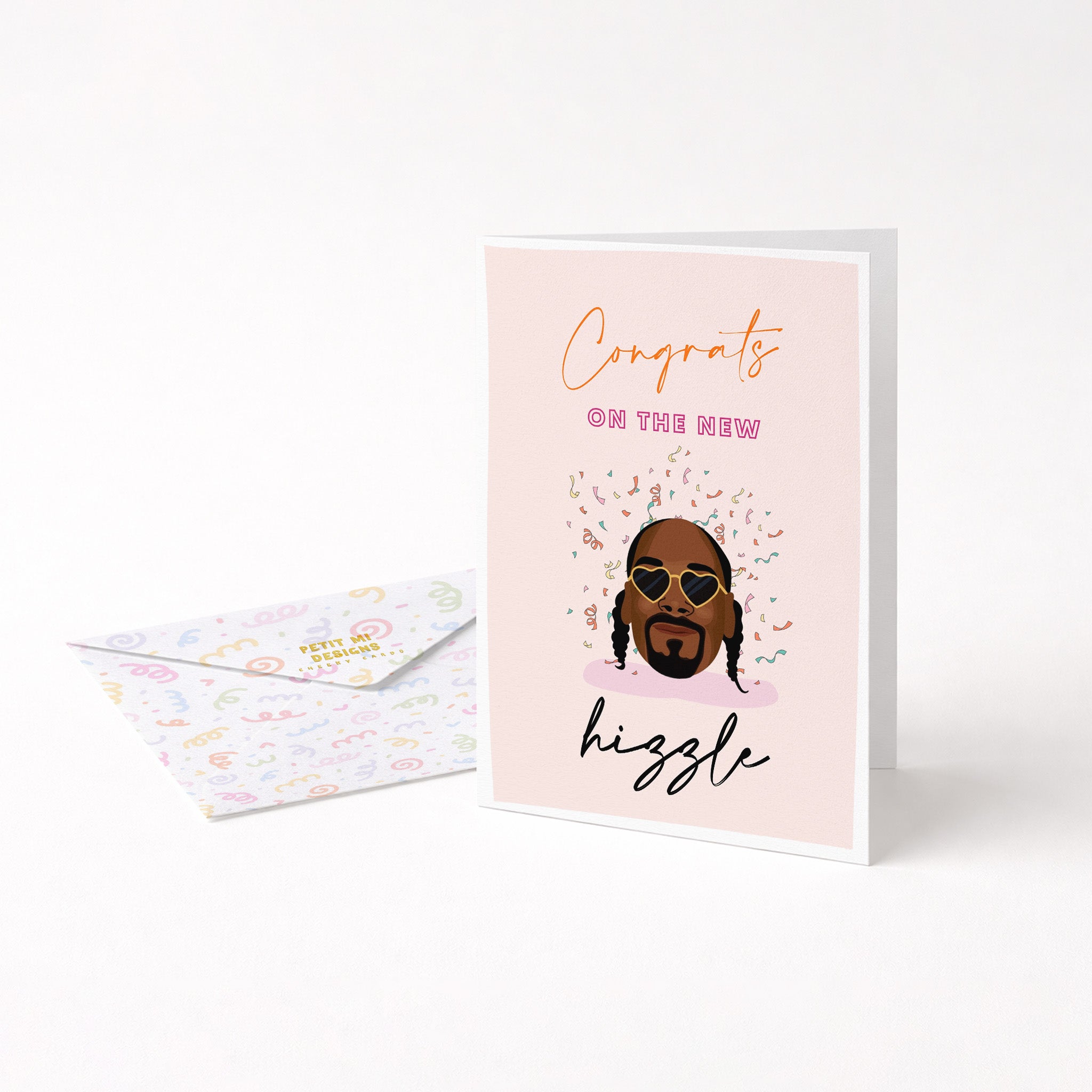 "Congrats On The New Hizzle" Greeting Card