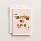 "Festive As Heck" Greeting Card