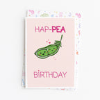 "Hap-Pea Birthday" Greeting Card