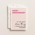 "Happy Anniversary To The Best Damn Thing" Greeting Card