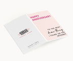 "Happy Anniversary To The Best Damn Thing" Greeting Card