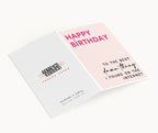 "Happy Birthday To The Best" Greeting Card