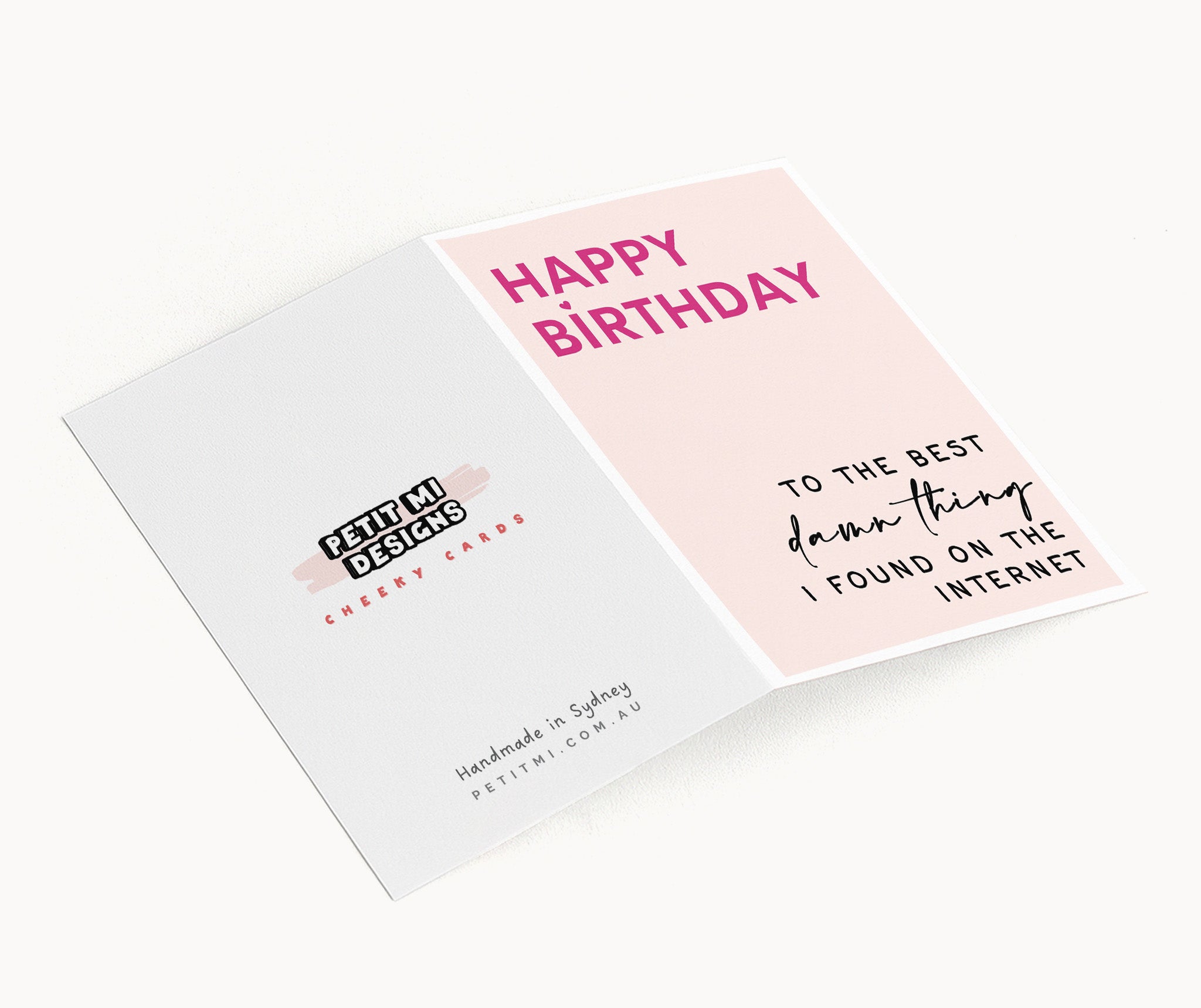 "Happy Birthday To The Best" Greeting Card