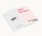 "Happy Birthday From Your Greatest Achievement" Greeting Card