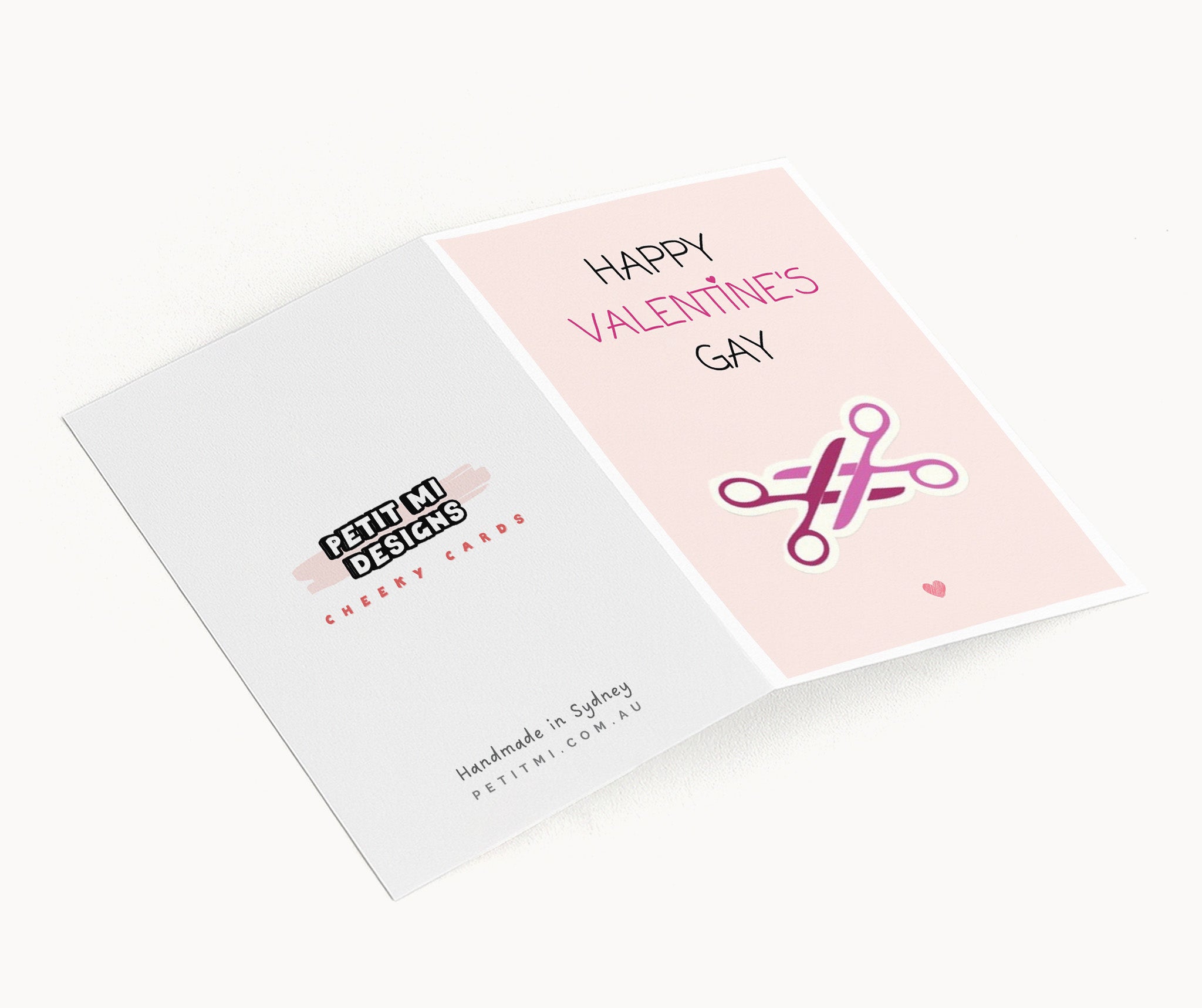 "Happy Valentine`s Gay" Greeting Card