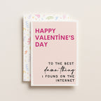 "Happy Valentine's Day To The Best Damn Thing..." Greeting Card