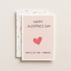 "Happy _alentine's Day. You'll Get The V Tonight" Greeting Card