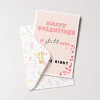 "Happy Valentines. It Started with A Kiss" Greeting Card
