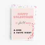 "Happy Valentines. It Started with A Kiss" Greeting Card