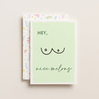 "Hey Nice Melons" Greeting Card