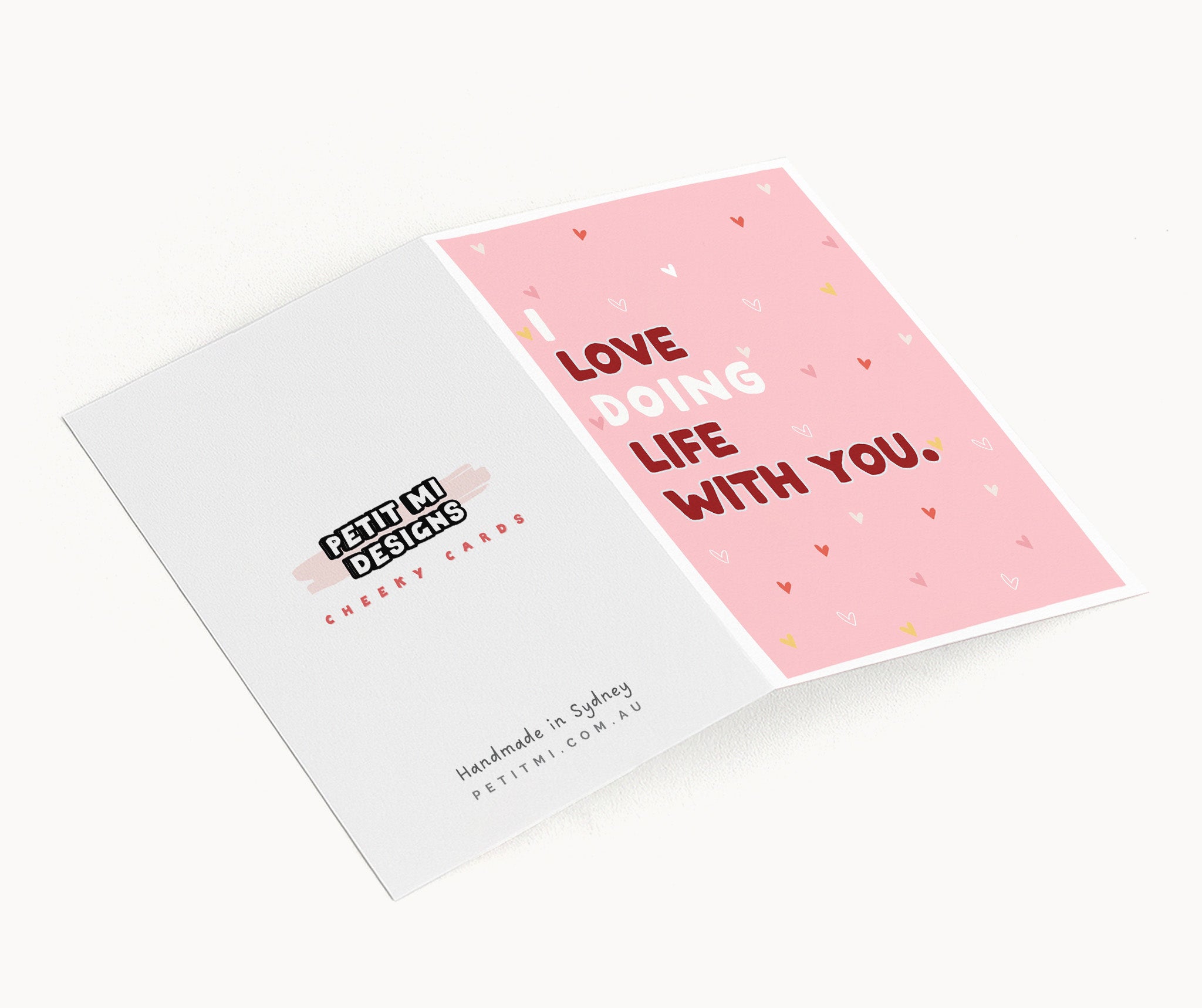 "I Love Doing Life With You" Greeting Card