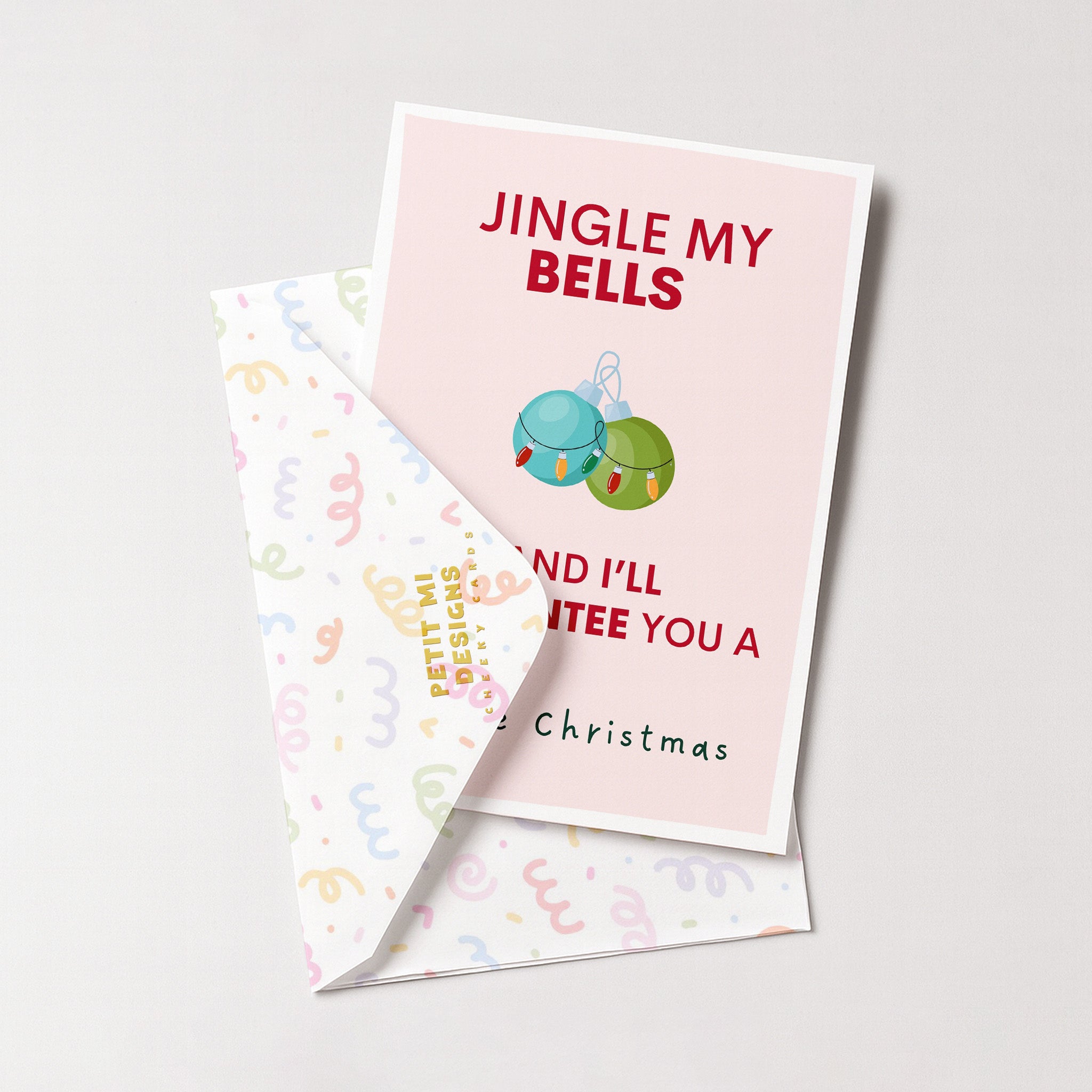 "Jingle My Bells" Greeting Card