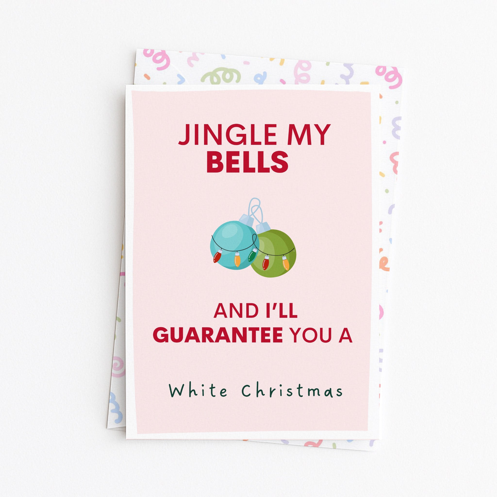 "Jingle My Bells" Greeting Card