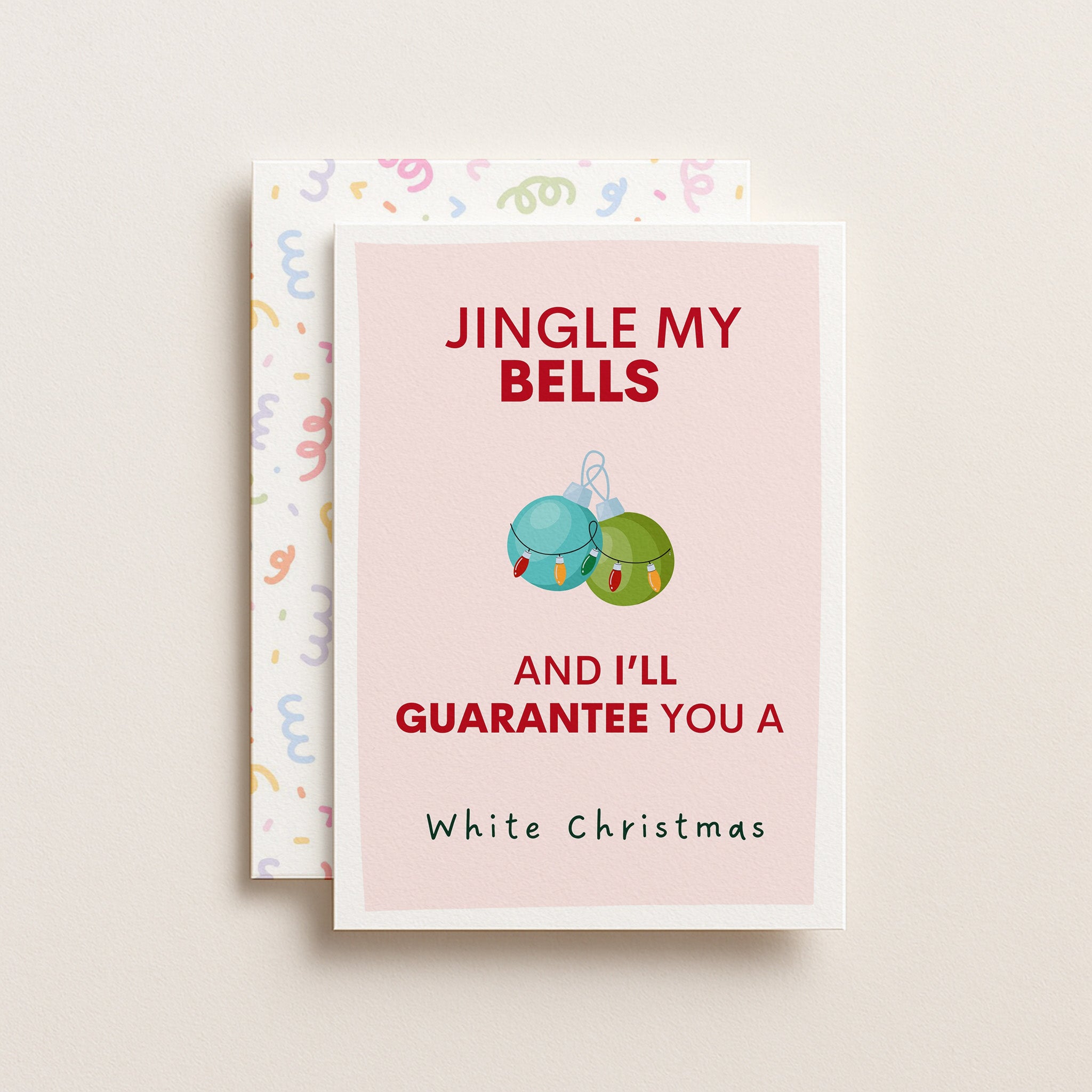 "Jingle My Bells" Greeting Card