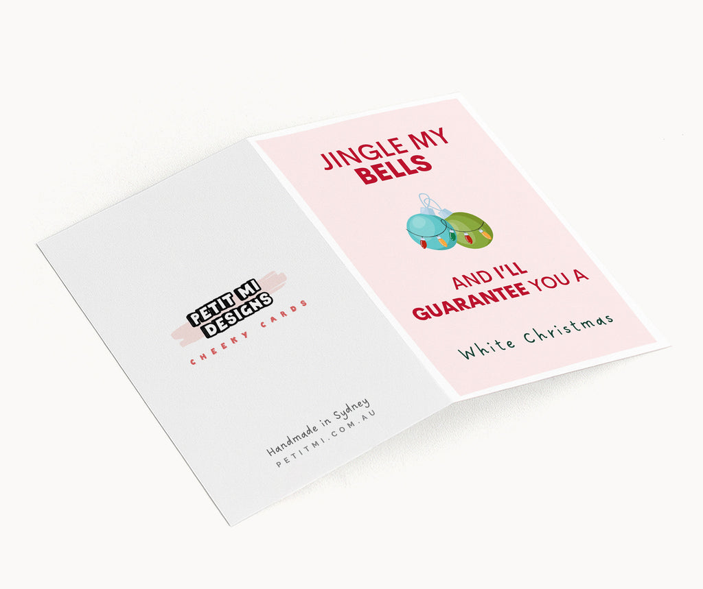 "Jingle My Bells" Greeting Card