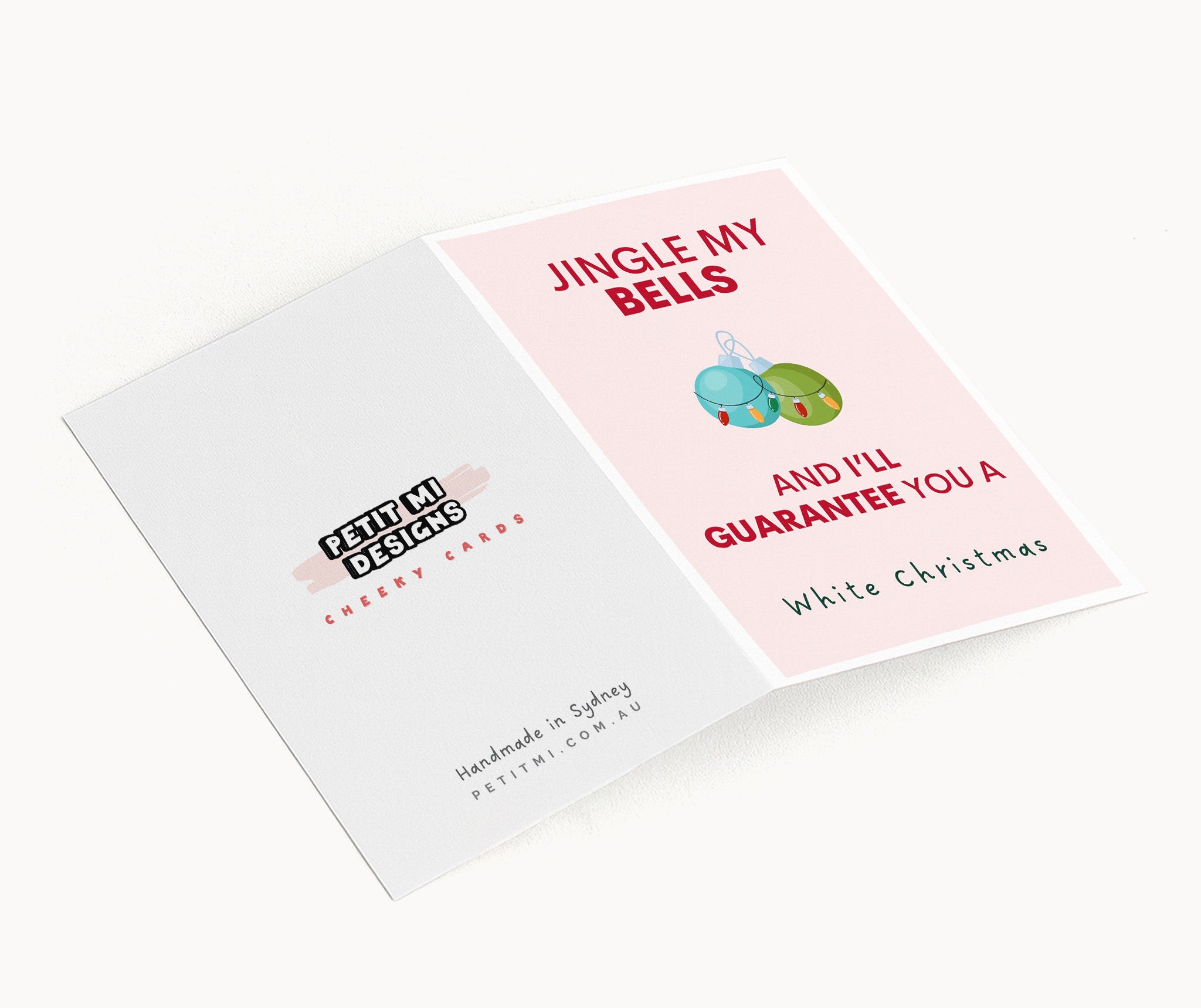 "Jingle My Bells" Greeting Card