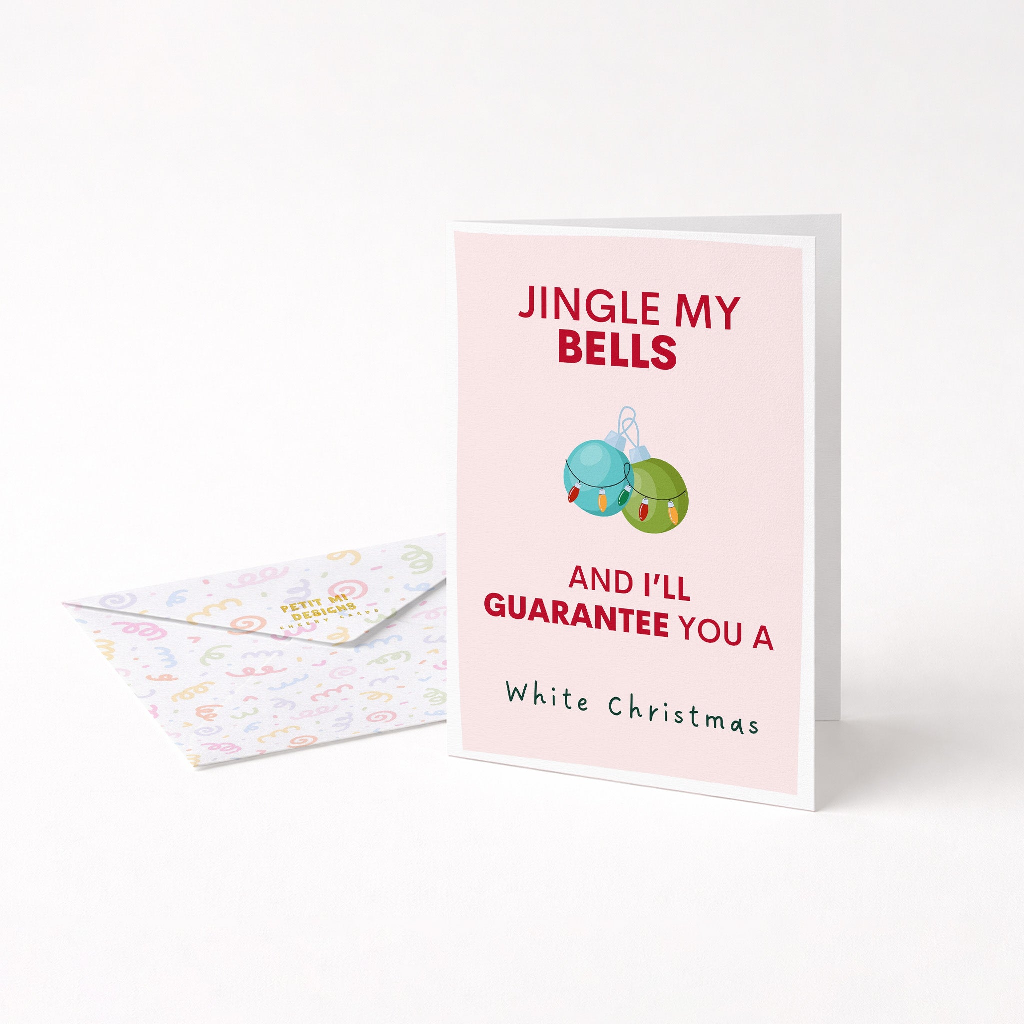 "Jingle My Bells" Greeting Card