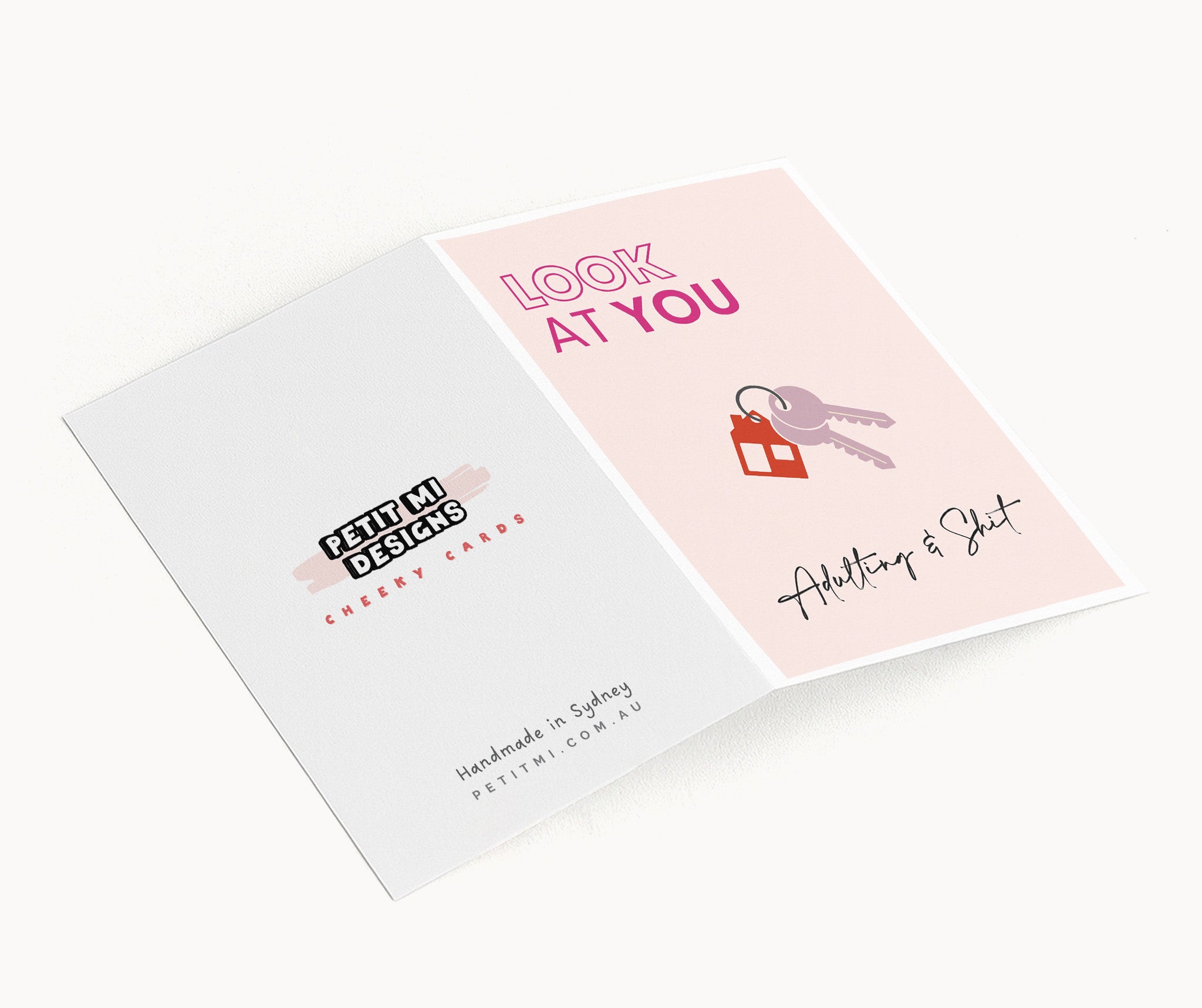 "Look At You, Adulting And Shit" Greeting Card