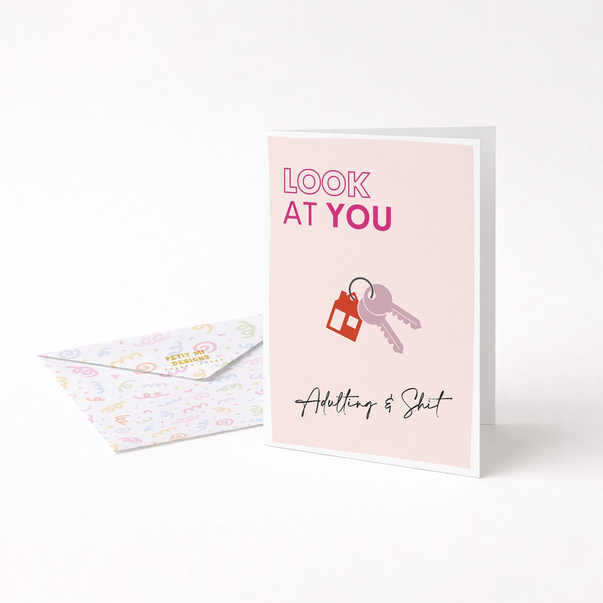 "Look At You, Adulting And Shit" Greeting Card