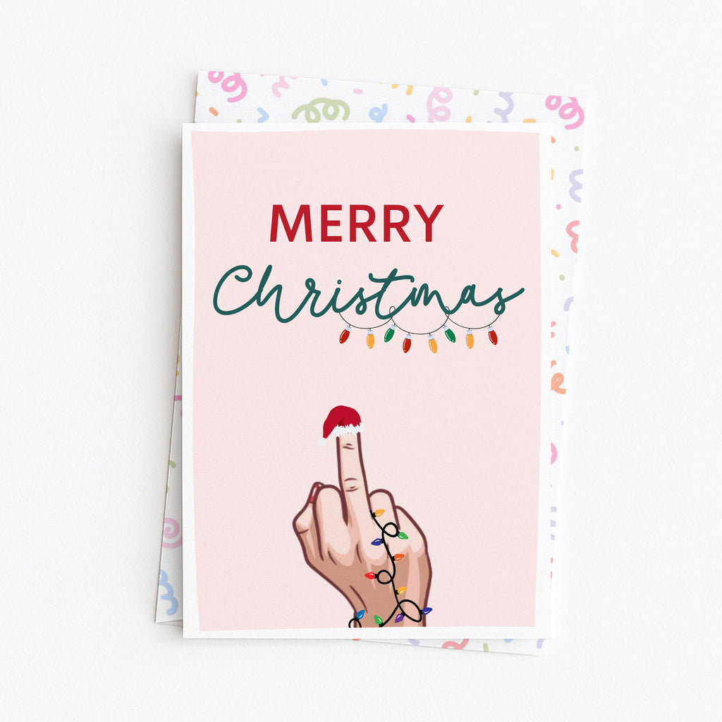 "Merry Christmas" Greeting Card