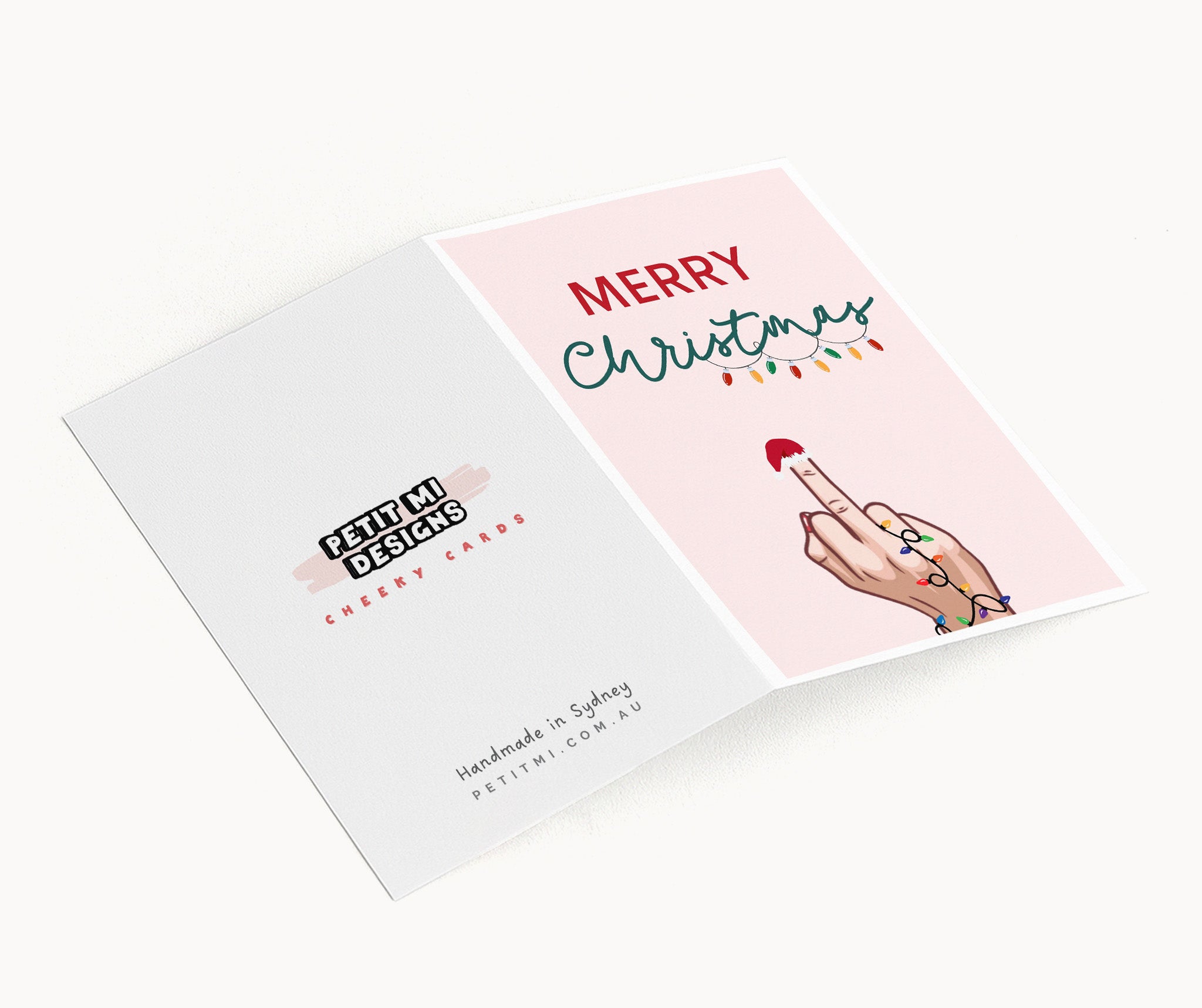 "Merry Christmas" Greeting Card