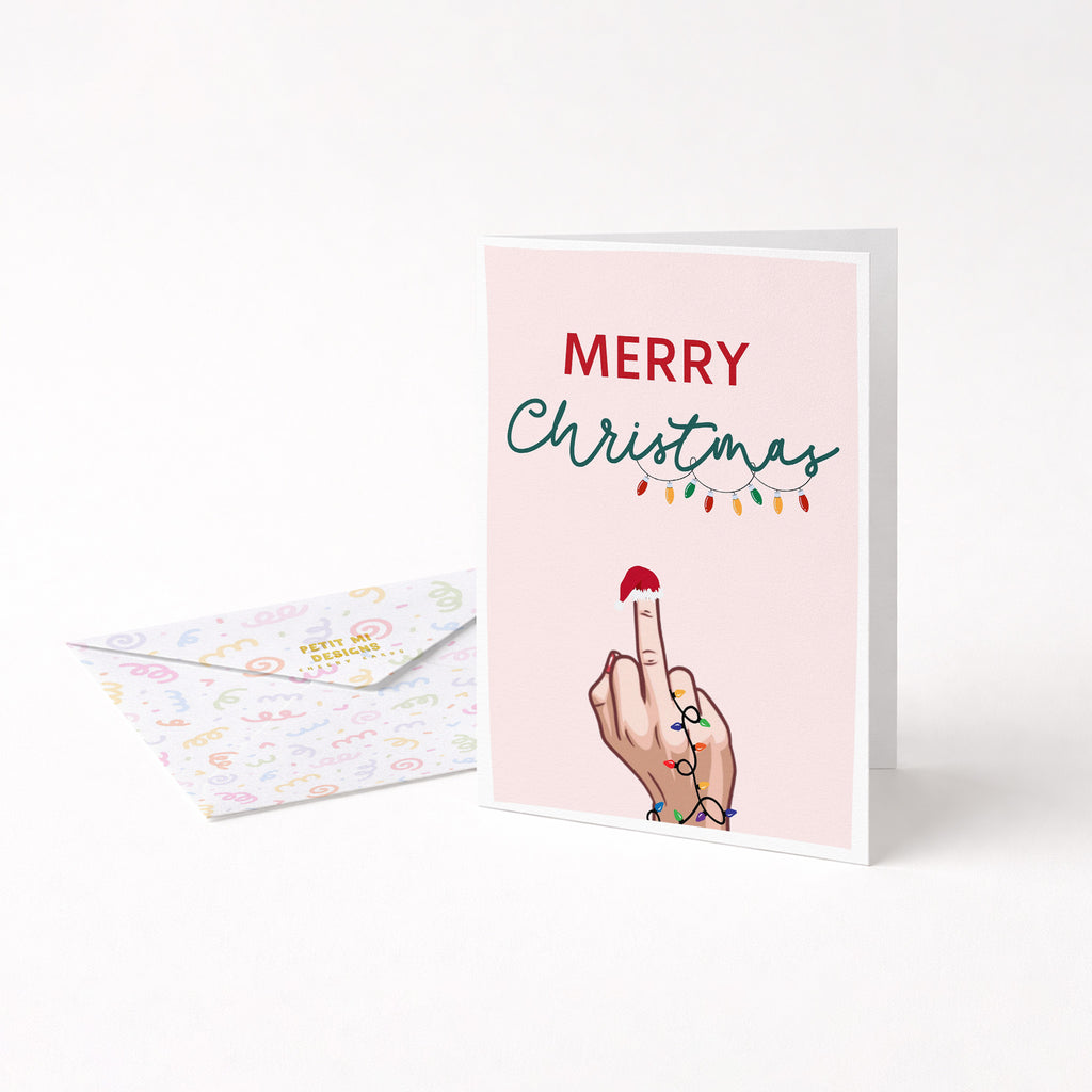 "Merry Christmas" Greeting Card