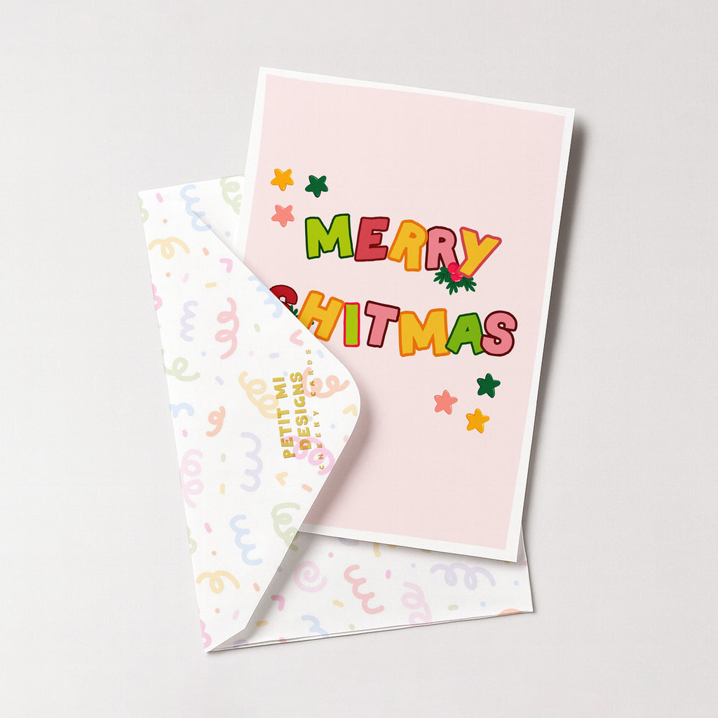 "Merry Shitmas" Greeting Card