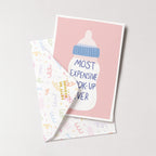 "Most Expensive Hook Up Ever" Greeting Card
