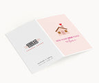 "New Home New Place To Bone" Greeting Card