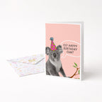 "Oi! Happy Birthday Cunt" Greeting Card