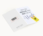 "Only The Absolute Very Best For My Uncle Yellow Label" Greeting Card