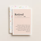 "Retired - Someone That Is There Own Boss" Greeting Card