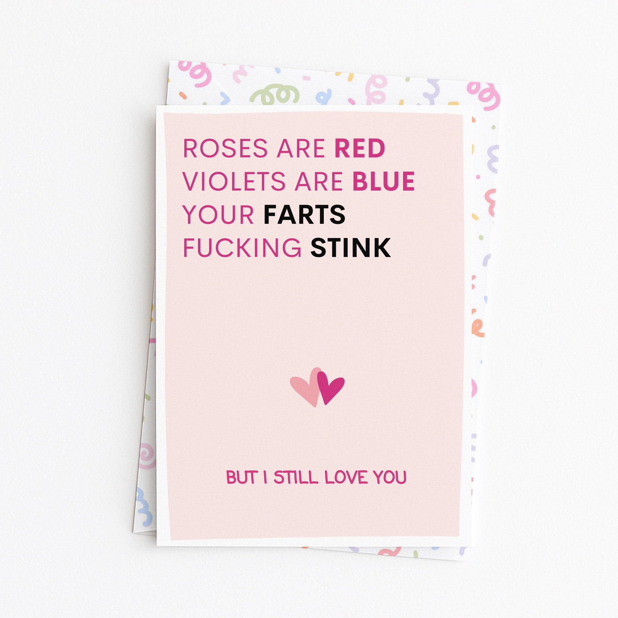 "Roses Are Red Violets Are Blue..." Greeting Card