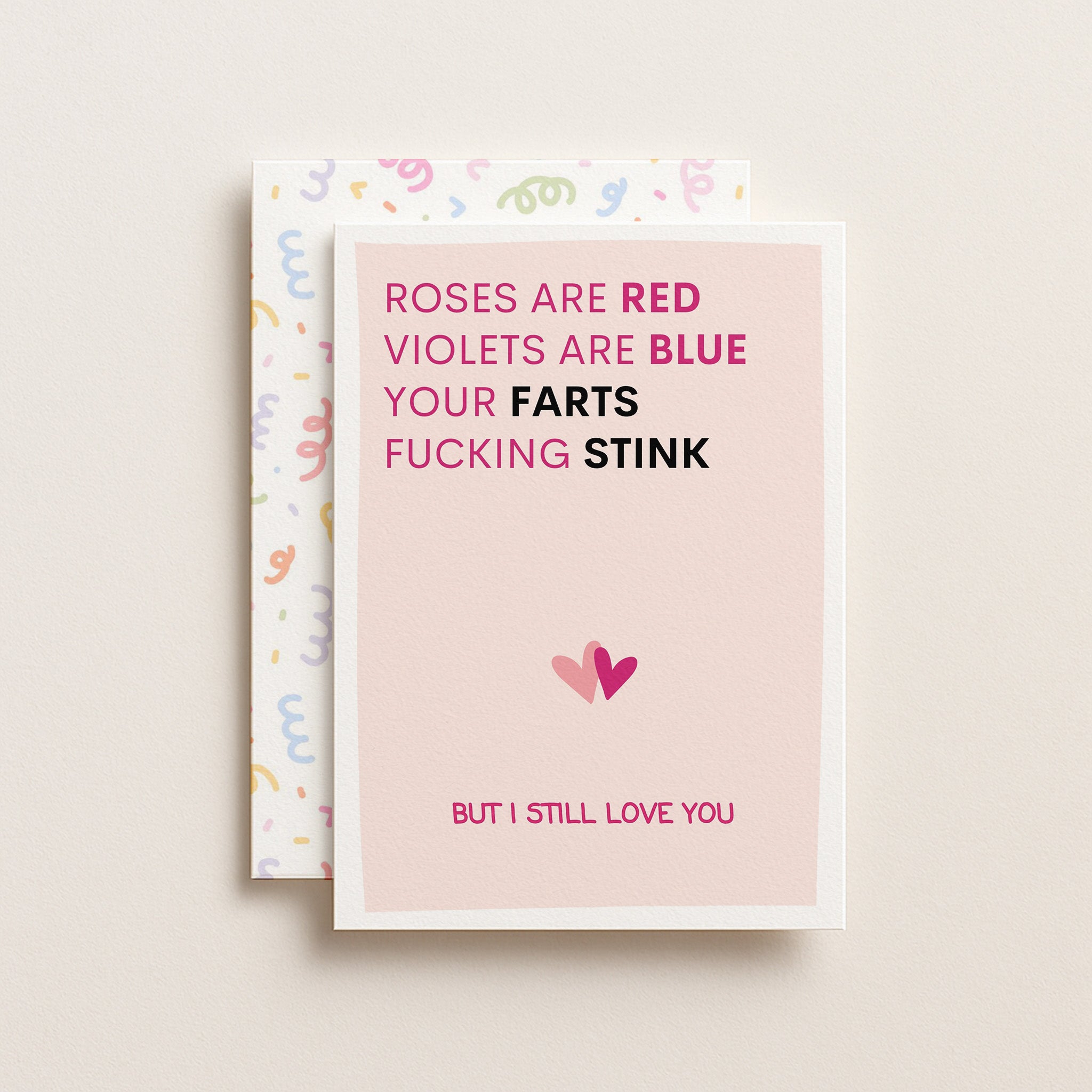 "Roses Are Red Violets Are Blue..." Greeting Card