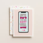 "Sliding Into My DM'S Was The Best Decision You Ever Made" Greeting Card