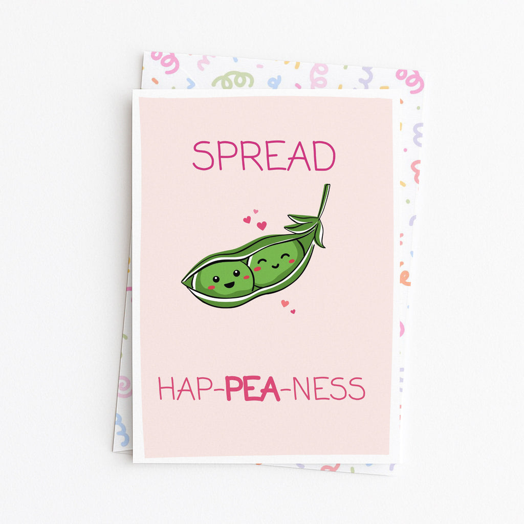 "Spread Happeaness" Greeting Card