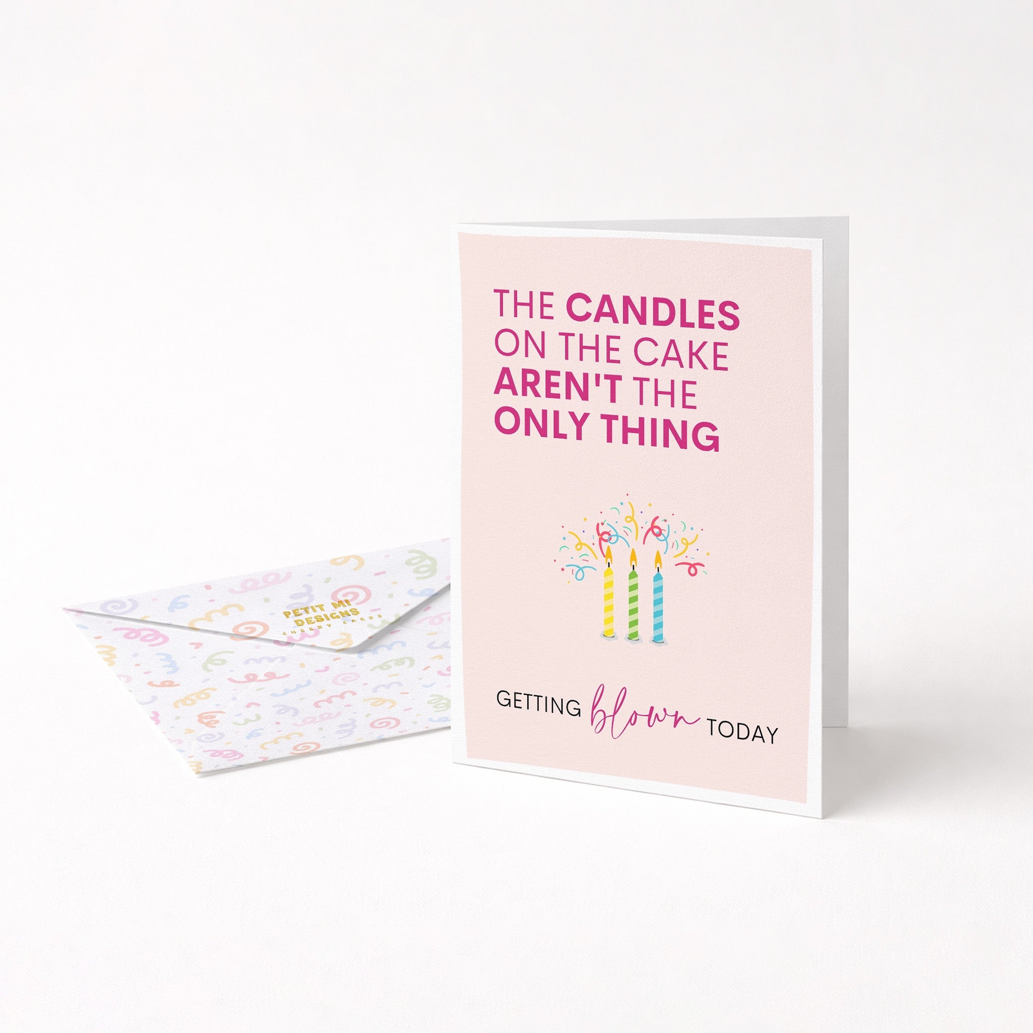 "The Candles On The Cake" Greeting Card
