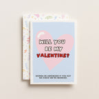 "Will You Be My Valentine? Going To Be Awkward If" Greeting Card