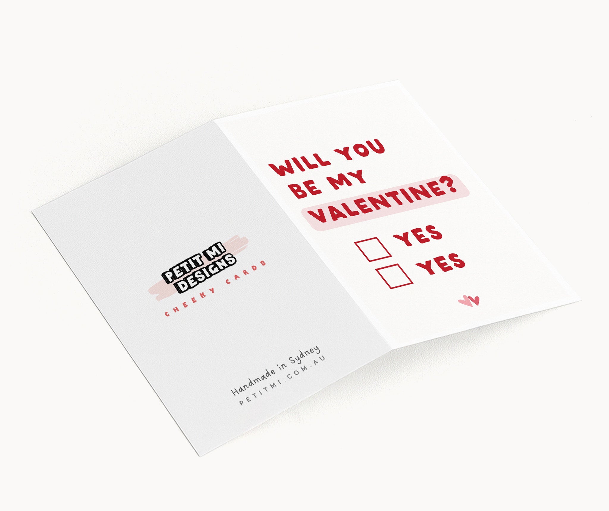 "Will You Be My Valentine" Greeting Card