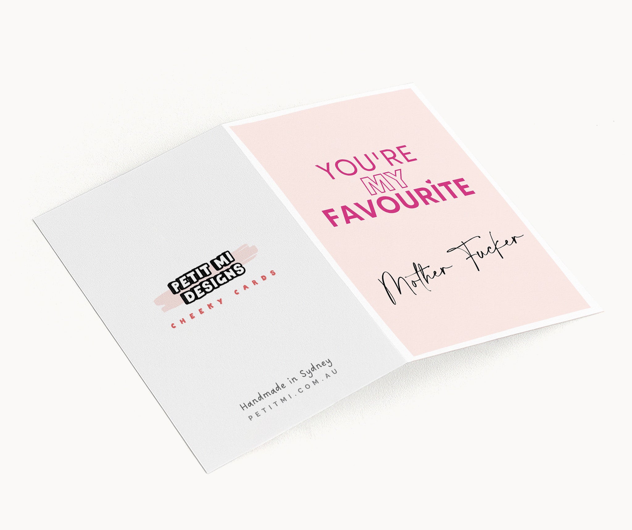 "You're My Favourite Mother Fucker" Greeting Card