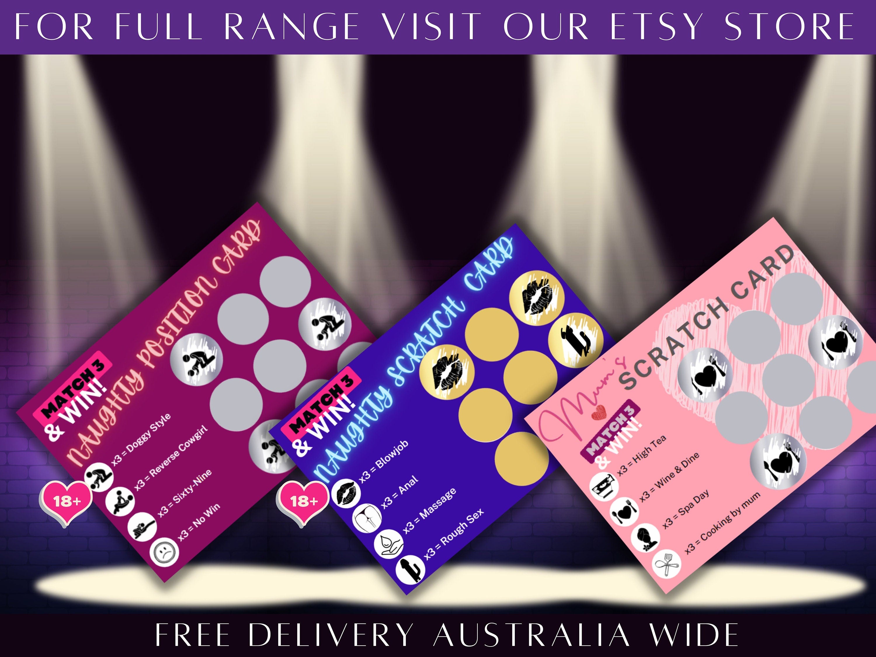 Naughty Scratch Card