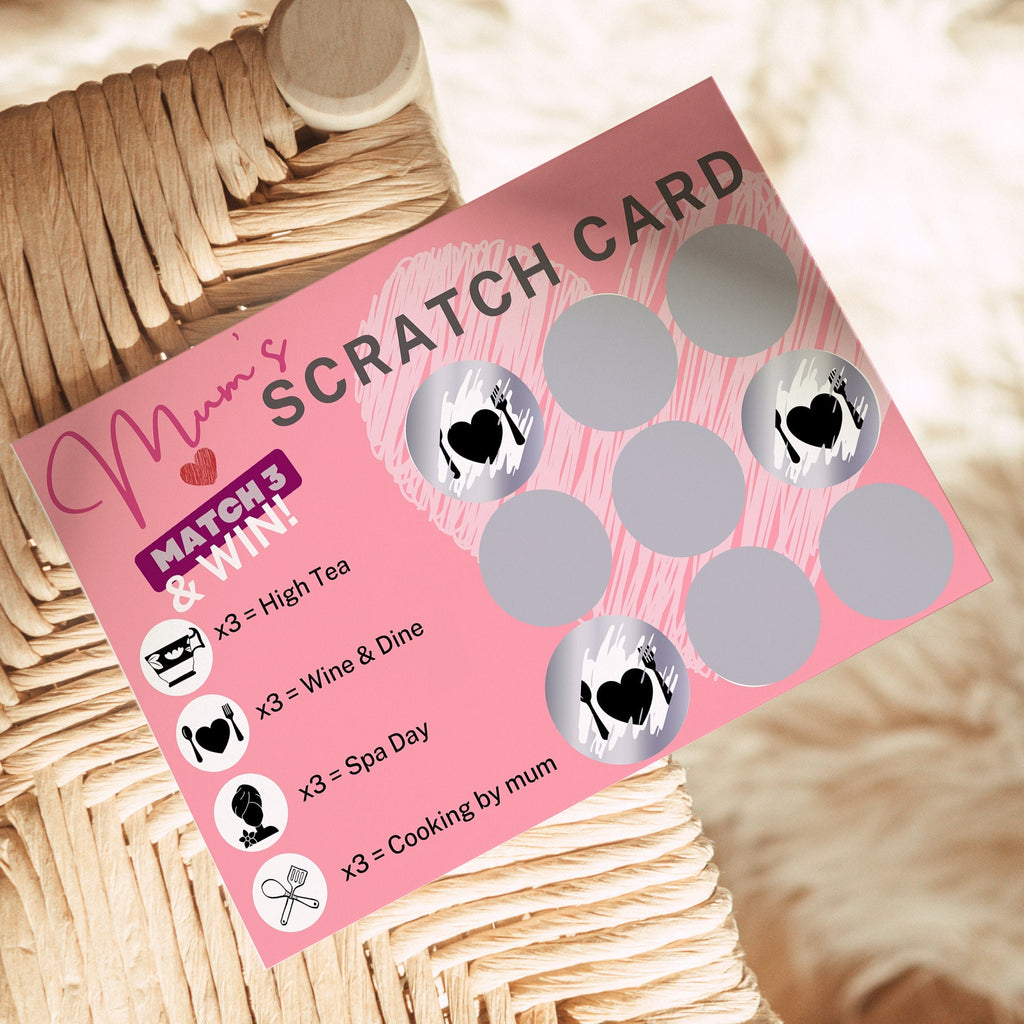 Mum's Scratch Card